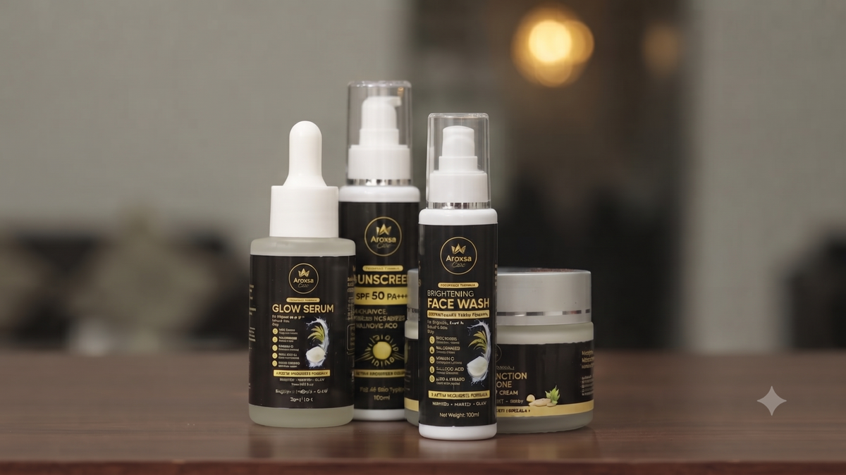 Aroxsa Care Advance Korean Glass Skin Kit