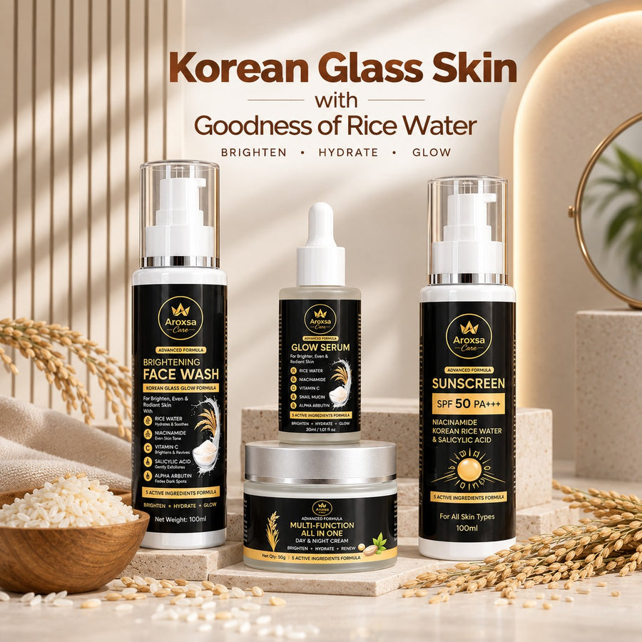 Aroxsa Care Advance Korean Glass Skin Kit